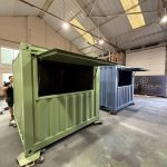 10ft Pop-Up Shipping Container Kiosk