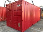 20ft Red Shipping Container