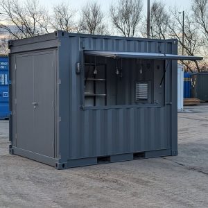 3M/10FT Shipping Container Kiosk