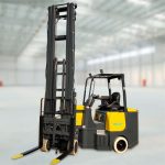 Articulated 2t 2.5t 3.0t Electric Narrow Aisle Forklift Articulated Forklifts Truck For Sale - Image 4
