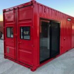 6M OFFICE CONVERTED CONTROL ROOM CONTAINER