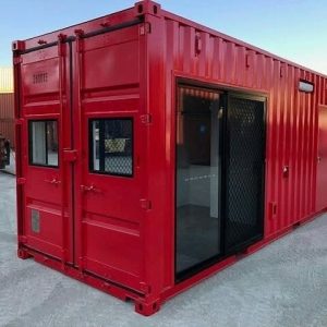 6M OFFICE CONVERTED CONTROL ROOM CONTAINER