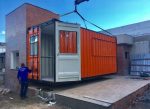 Orange Shipping Container Kiosk - Image 2