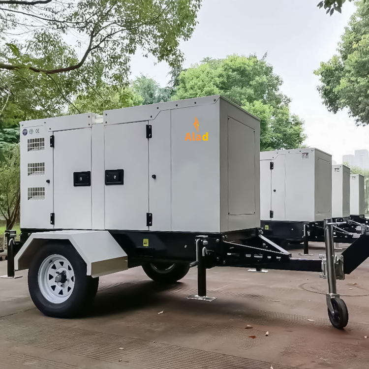 Diesel Generator 20 kw 25kva Diesel Generator Sound Proof Trailer Type 20kw Generator