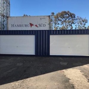Double Garage Storage Container
