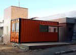Orange Shipping Container Kiosk - Image 4