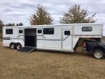 2002 Jamco 4 Horse Head-to-Head Gooseneck Trailer