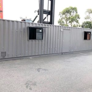 Modified Shipping Container Office