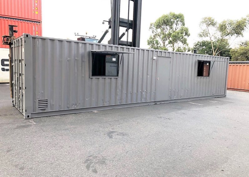 Modified Shipping Container Office Modified Shipping Container Office