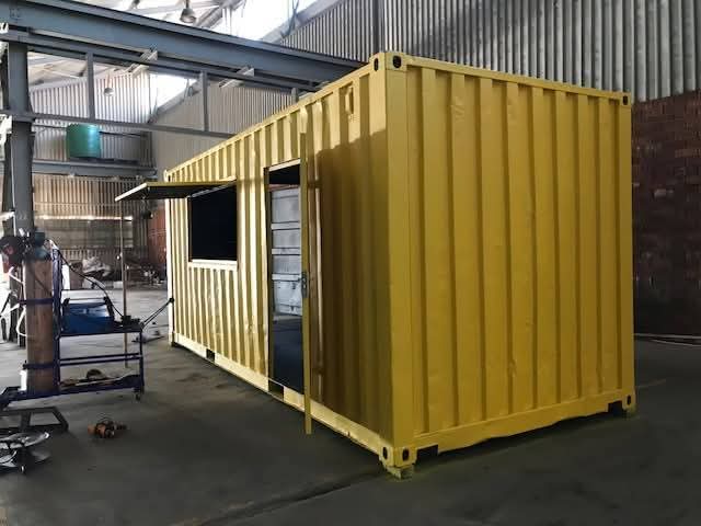 Modified Shipping Container
