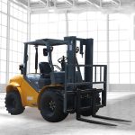 New Forklift Diesel 3 Ton 4wd Rough Terrain 4x4 Diesel Forklift All Terrain With Japanese Engine