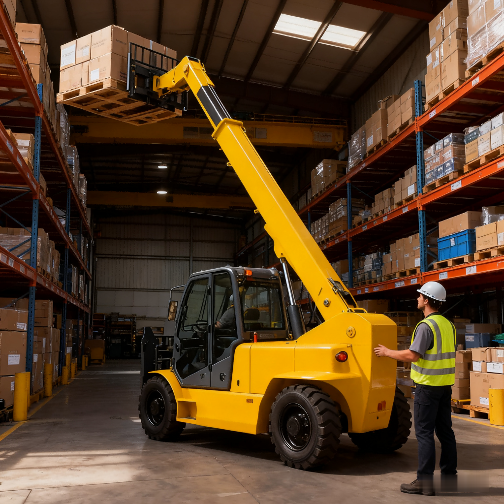 New Forklift Diesel 5 Ton 7 Ton 10 Ton 10t Heavy Duty Forklift Truck