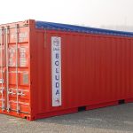 Red Shipping Container