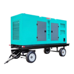 Silent Trailer Diesel Generator Set