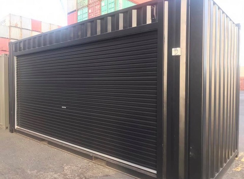 Steel Shipping Container Garage
