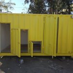 Yellow Modular Storage Container