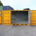 Yellow Shipping Container
